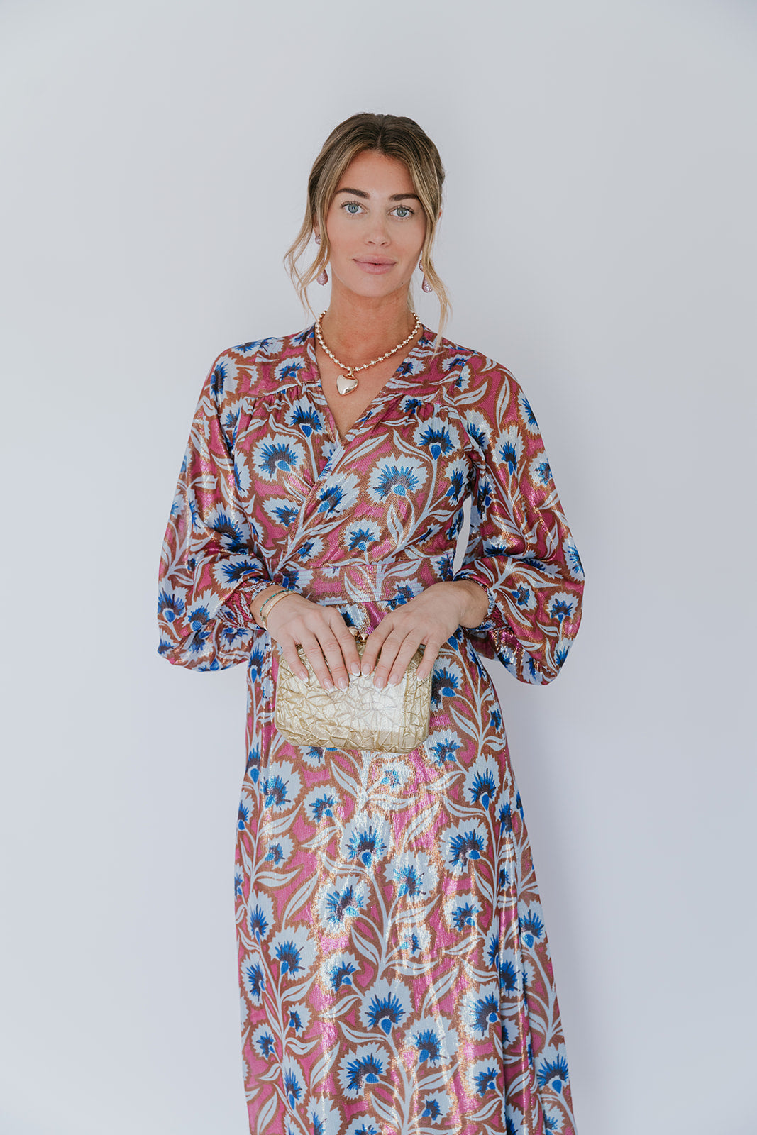 Lorelei Wrap Dress close up