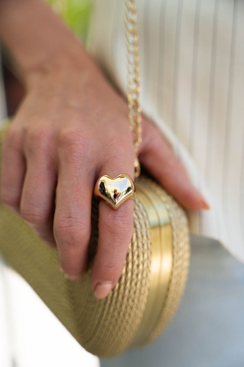 Leeada Ring Thats So Goode Heart close up