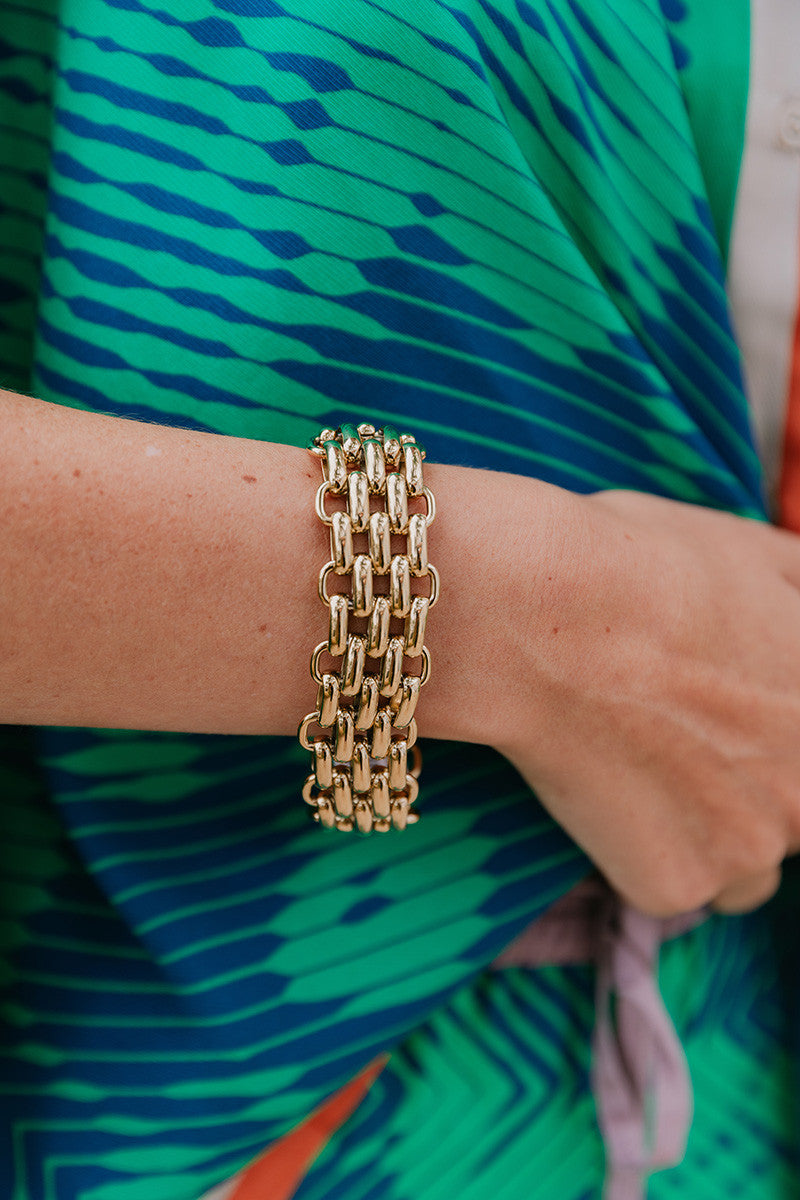 Jenny Bird Penelope Bracelet on wrist