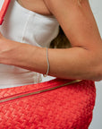 Material Girl Pave Bracelet on wrist