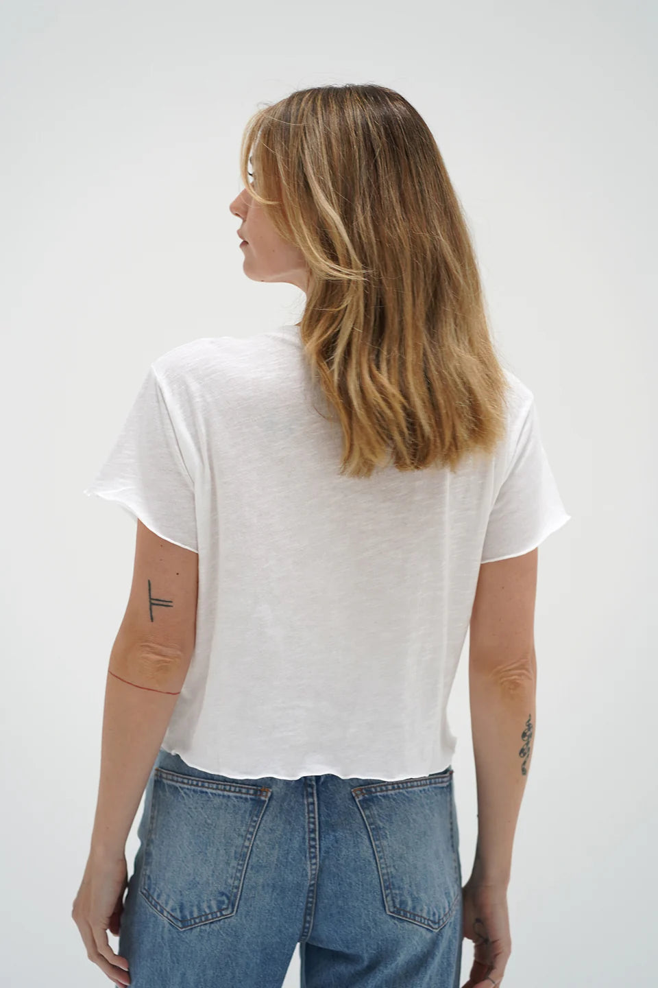 Tropic Tie Front Tee back