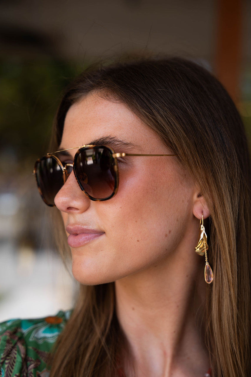 Mignonne Gavigan Laia Earrings on ear