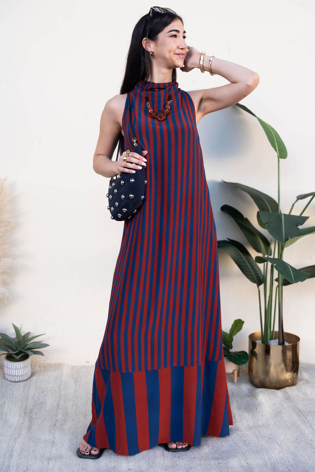 Mona Crepe Dress front