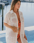 Colbee Kaftan with swimsuit underneath