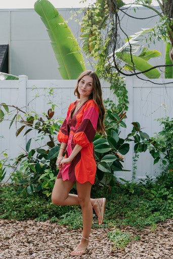 Ilio Nema Leda Mini Dress full body side