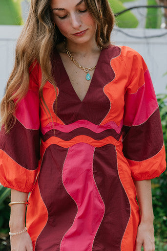 Ilio Nema Leda Mini Dress close up front