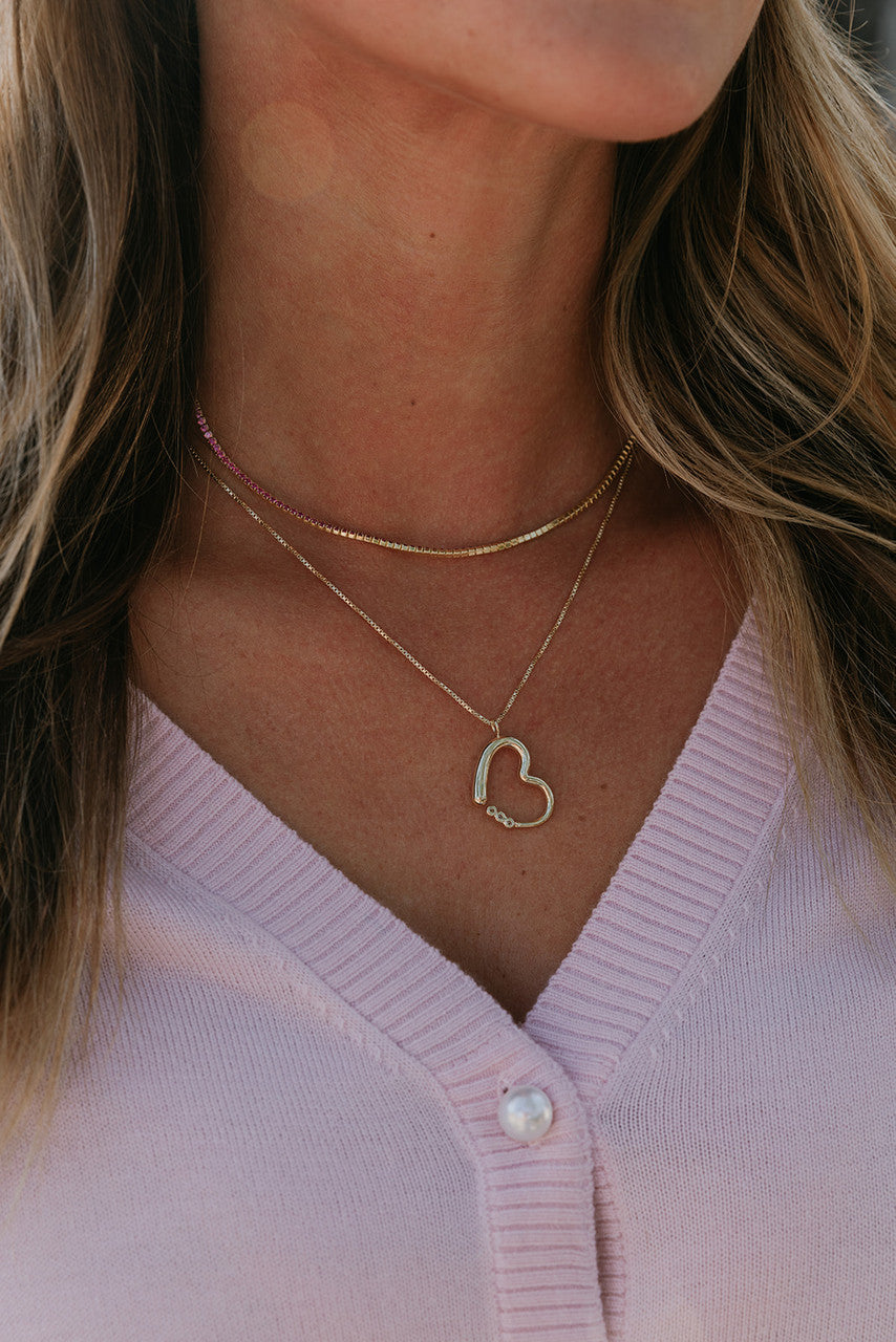 Jennifer Zeuner Gianna Necklace close up