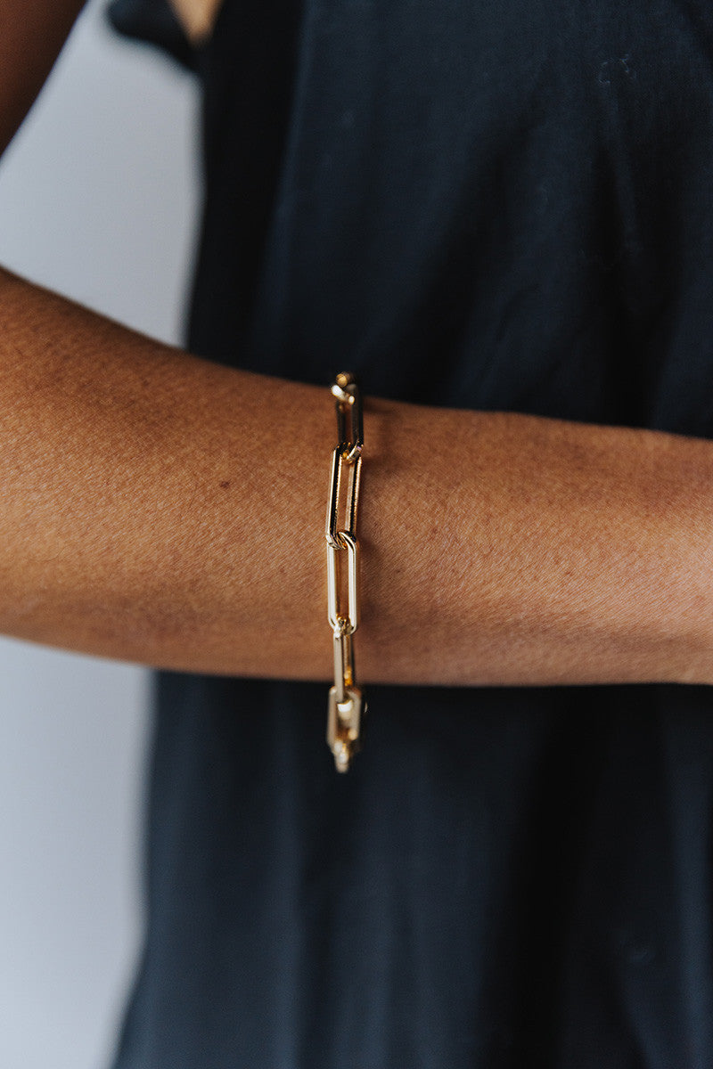 Jenny Bird Andi Slim Bracelet on wrist