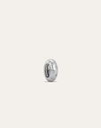 Diamond Polka Dot Big Bead Silver by itself side view