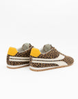Essex Printed Sneaker Leopard back view