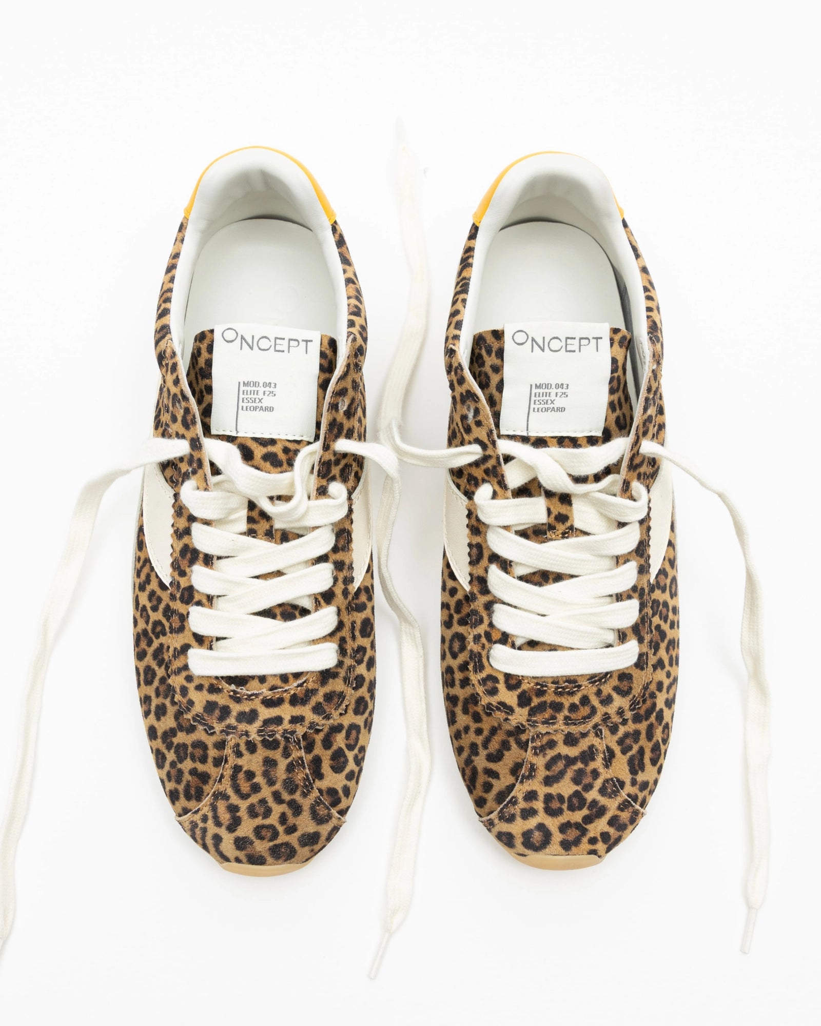 Essex Printed Sneaker Leopard top view