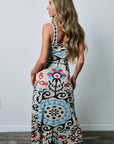 Cora Top and Ocean Skirt full body back