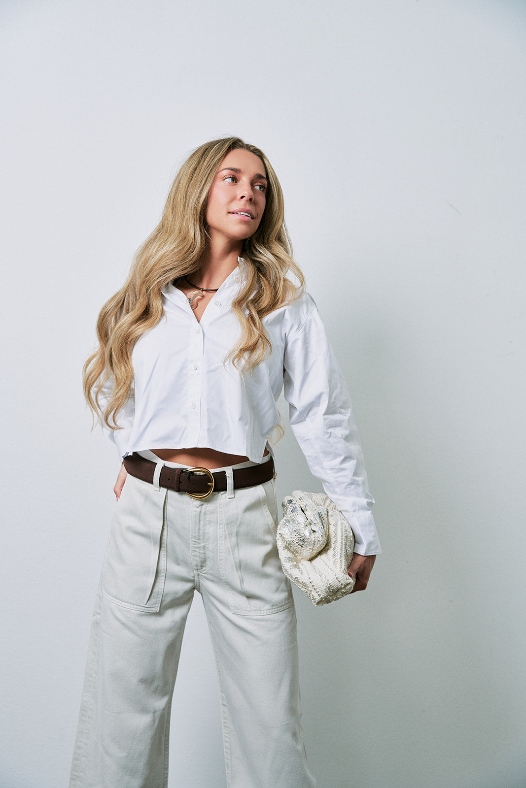 The Cropped Everything Shirt front