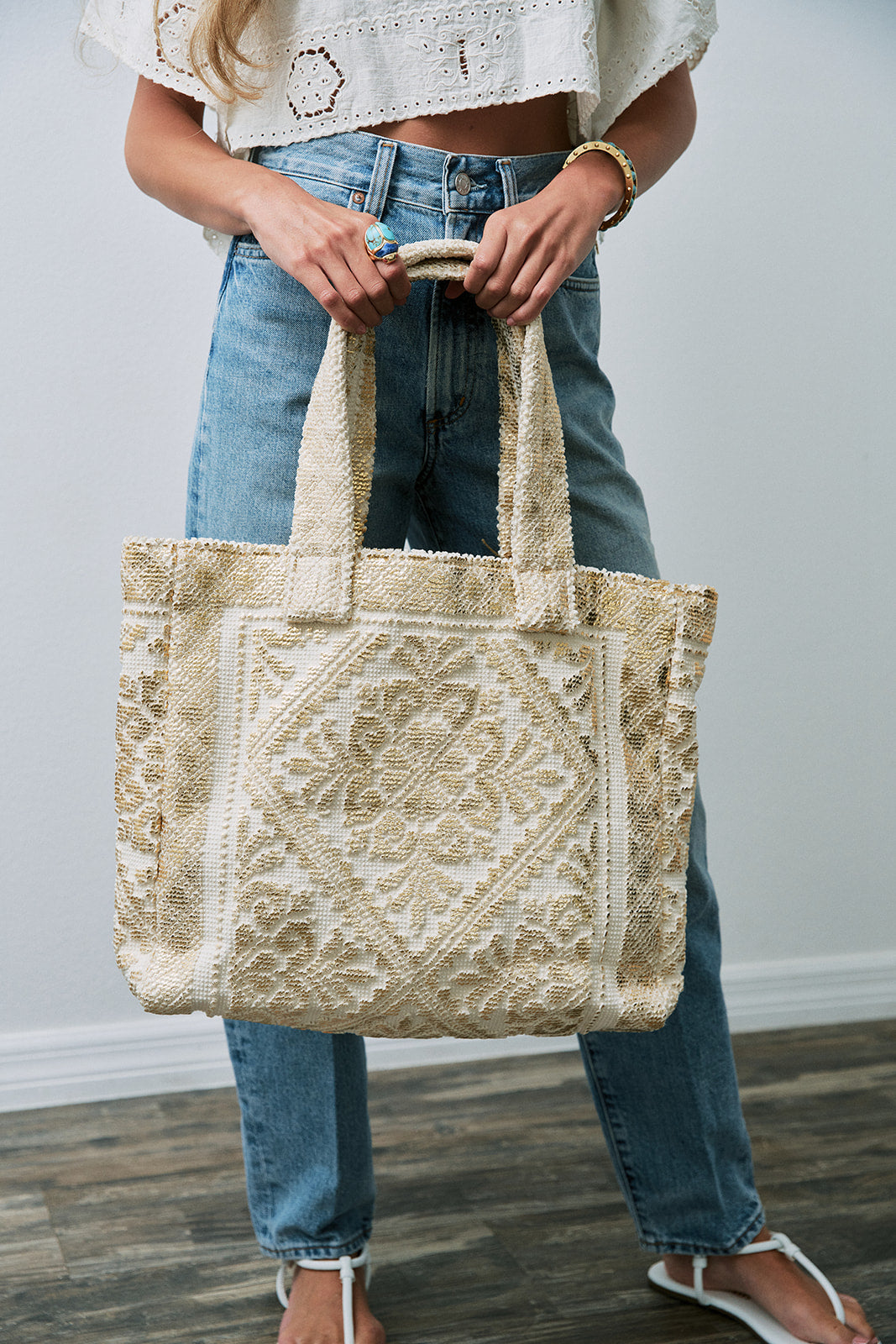 Tote Gold Foil front