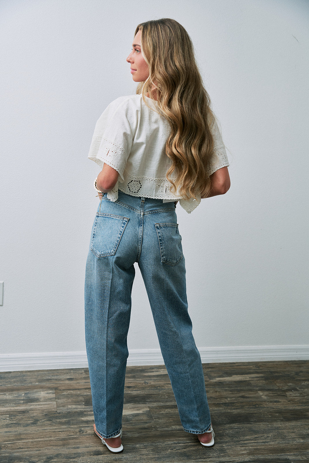 Kiera Top and 80's Jean back