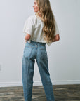 Kiera Top and 80's Jean back