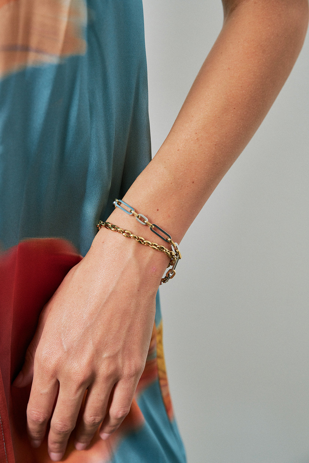 Mercer Bracelet Two Tone with Dhani Bracelet