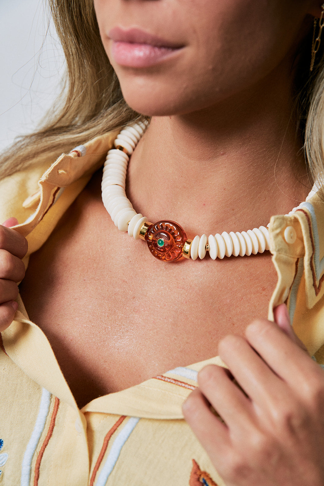 Marisol Collar with yellow top