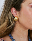 Gemma Hoops Gold