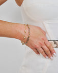 Mercer Bracelet Two Tone with Becca Bracelet