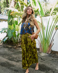 Carsyn Print Top and Whisper Pant front/side