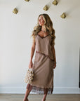 Lizette Cami and Sharon Skirt full body front