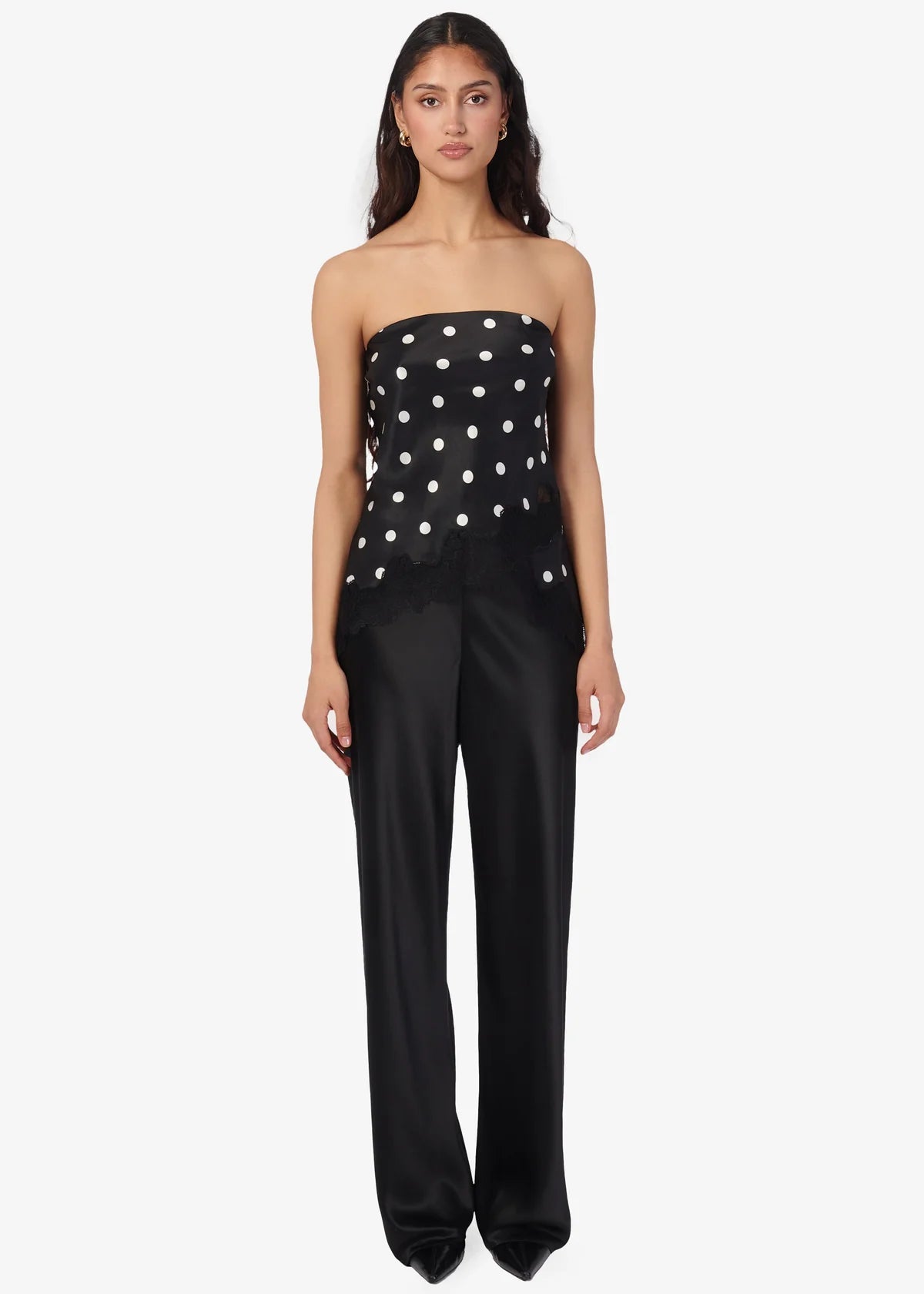 Odessa Strapless Camisole full body front