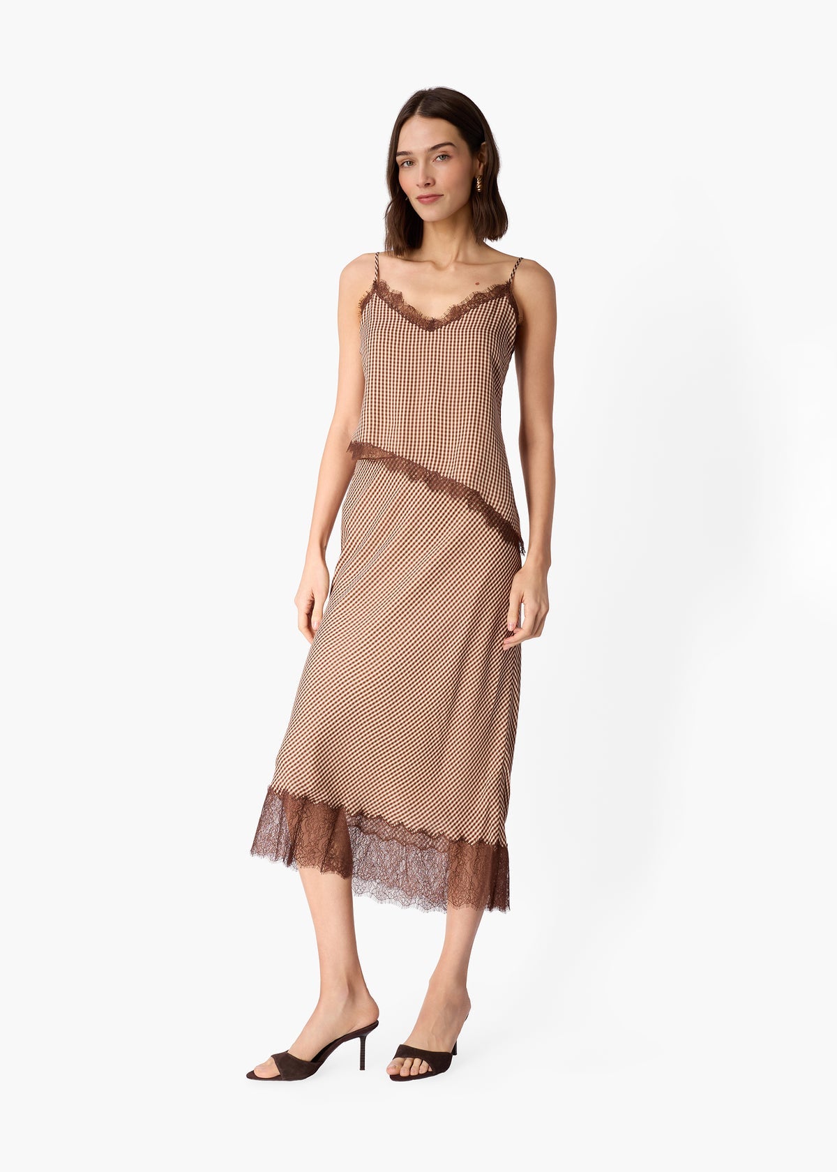 Lizette Cami full body front view on model