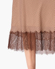 Sharon Skirt lace hem close up