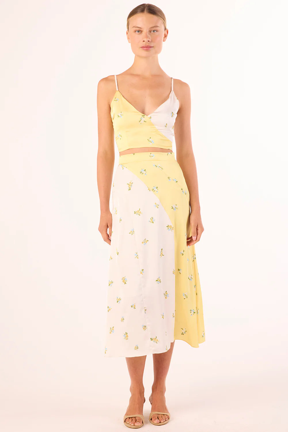 Nara Top and Hanna Skirt front view
