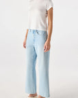 Frida Crop Jean in Whim front/side