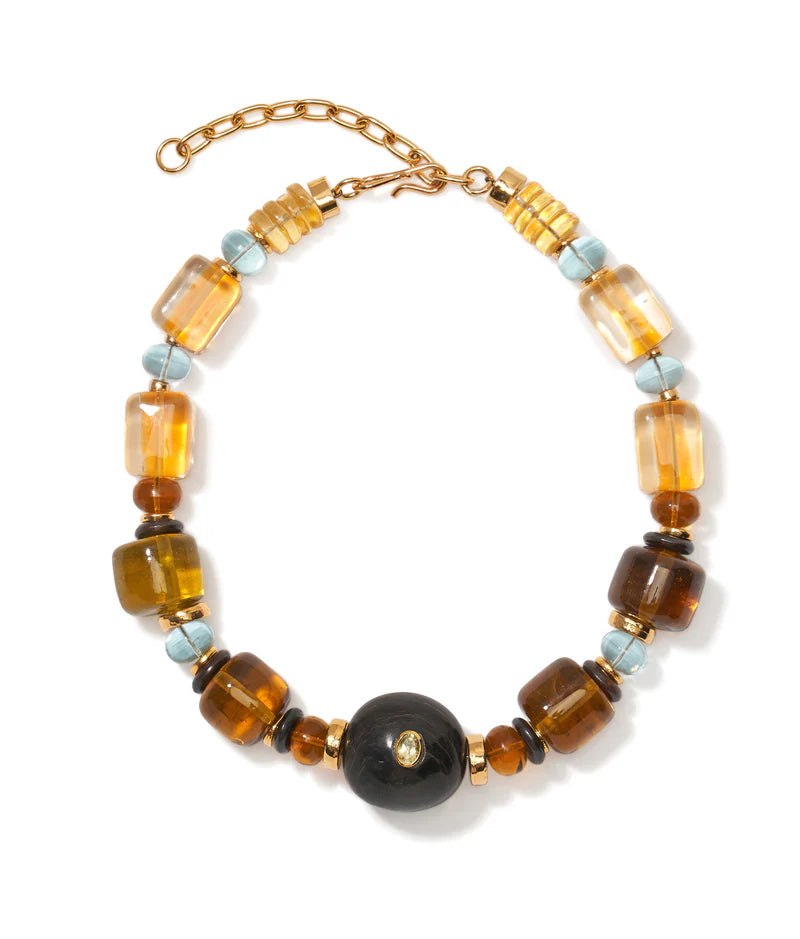 Desert Mirage Collar Necklace by itself