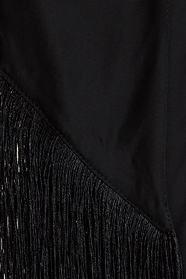Jessie Top with Fringe super close up