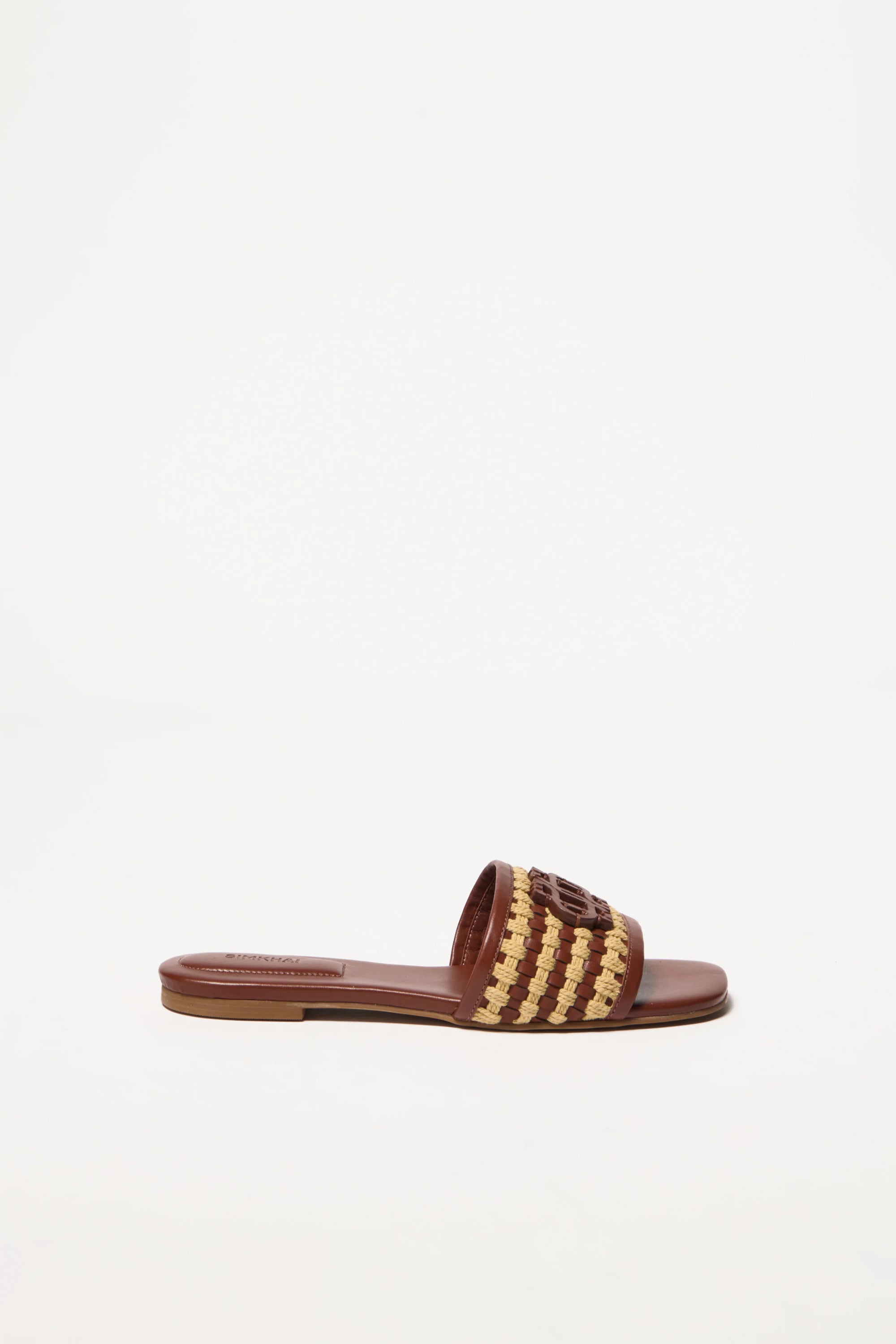 Delphi Rope Woven Flat Sandal side view