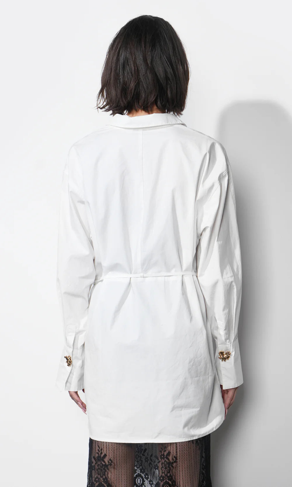 Charolette Oversized Button Up Shirt back