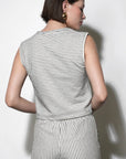 Daphne Sleeveless Knit Shell Top