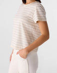 Lovey Tee side view on model