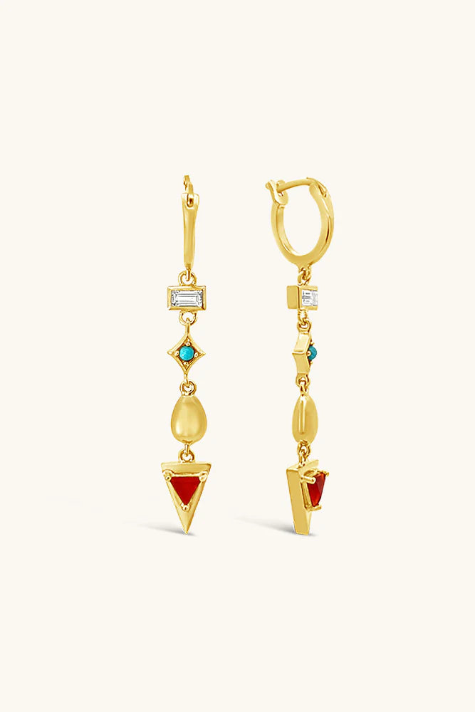 Get Down Earrings by itself