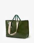 Grande Bateau Tote back view on white background