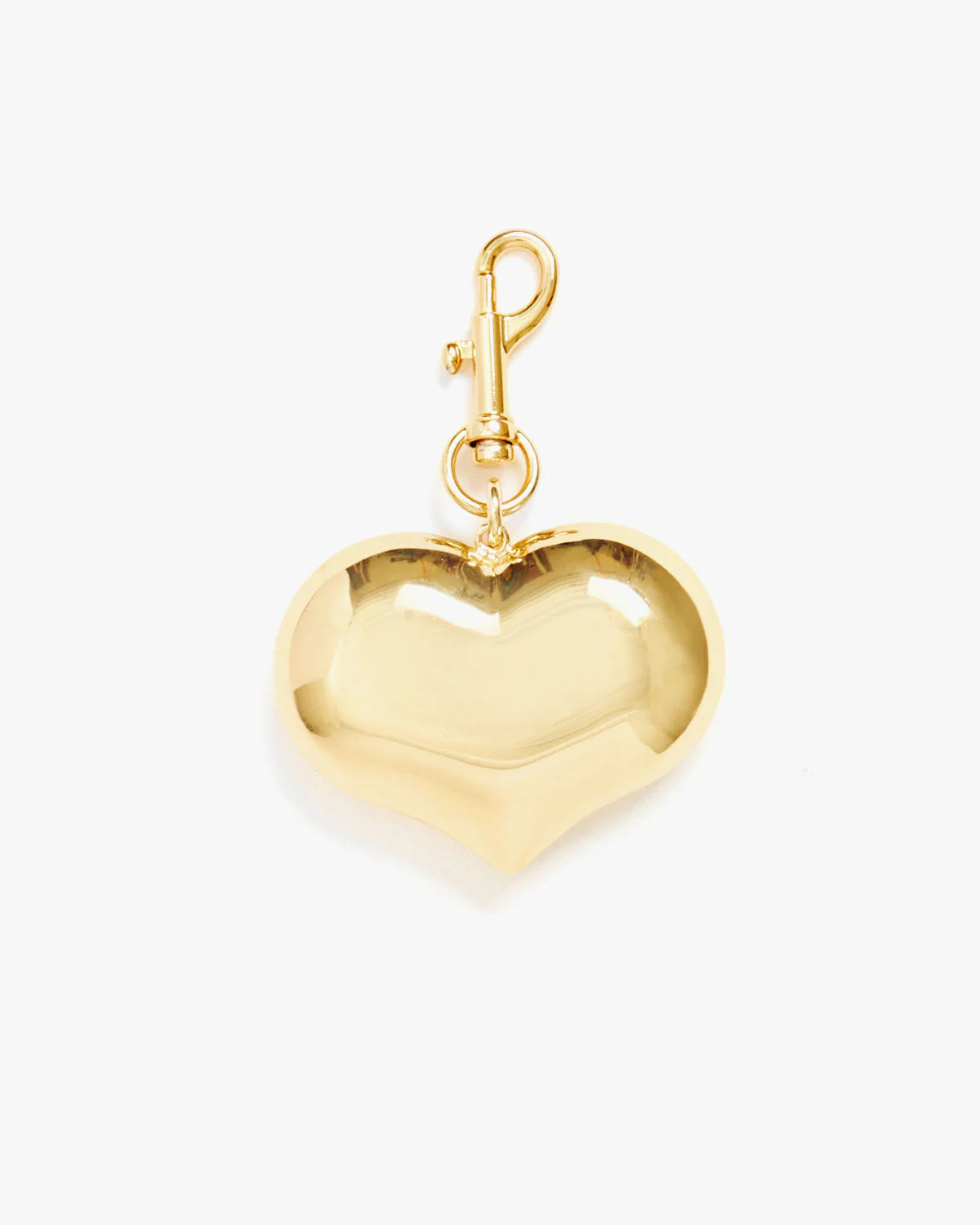 Grand Mylar Heart Fob by itself