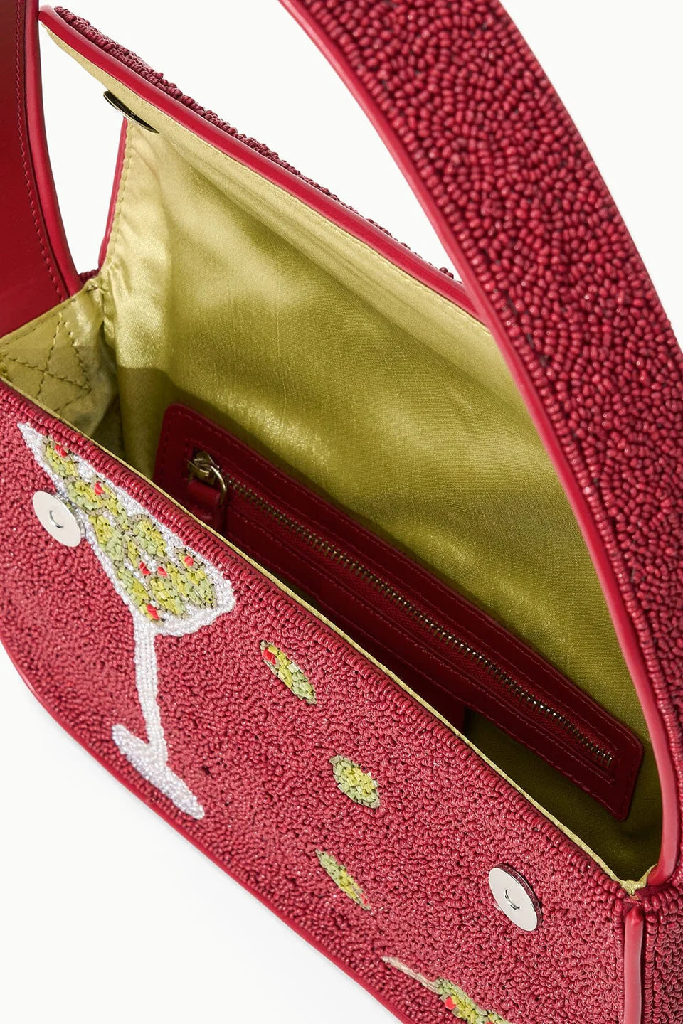 Tommy Beaded Bag Extra Dirty interior