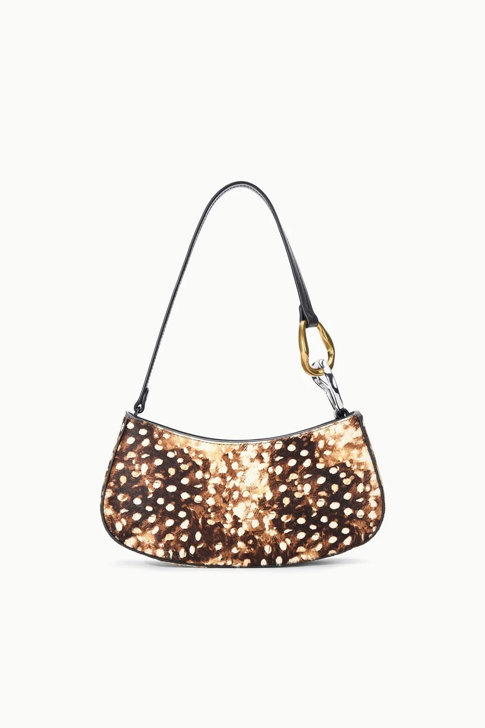 Ollie Bag Fawn Haircalf front