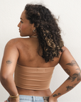 The Hunter - Double Layer Bandeau - Medium Nude
