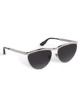 Heidi Silver Chroma + Tortuga Noir Sunglasses side view