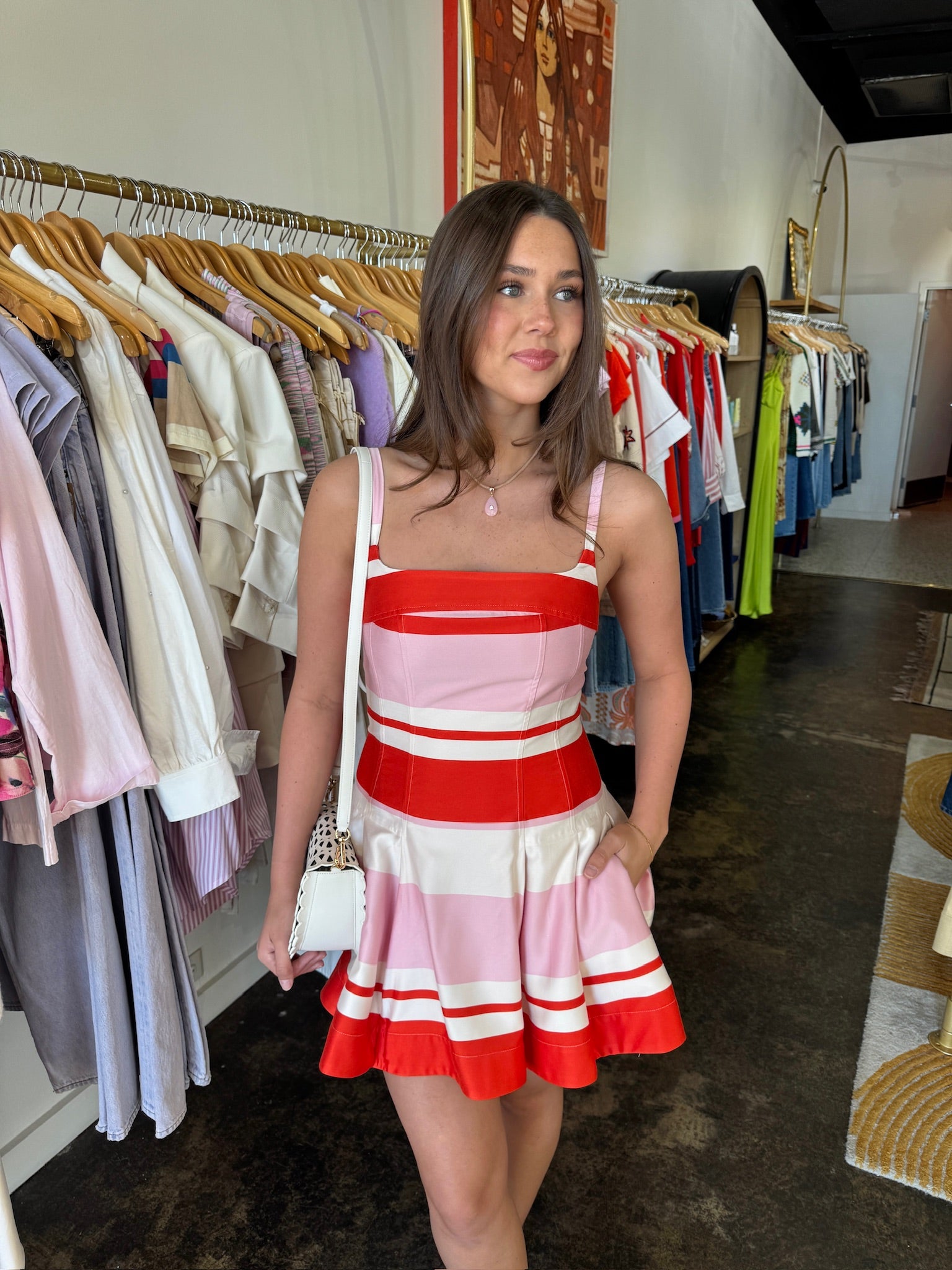 Nelly Bustier Mini Dress close view