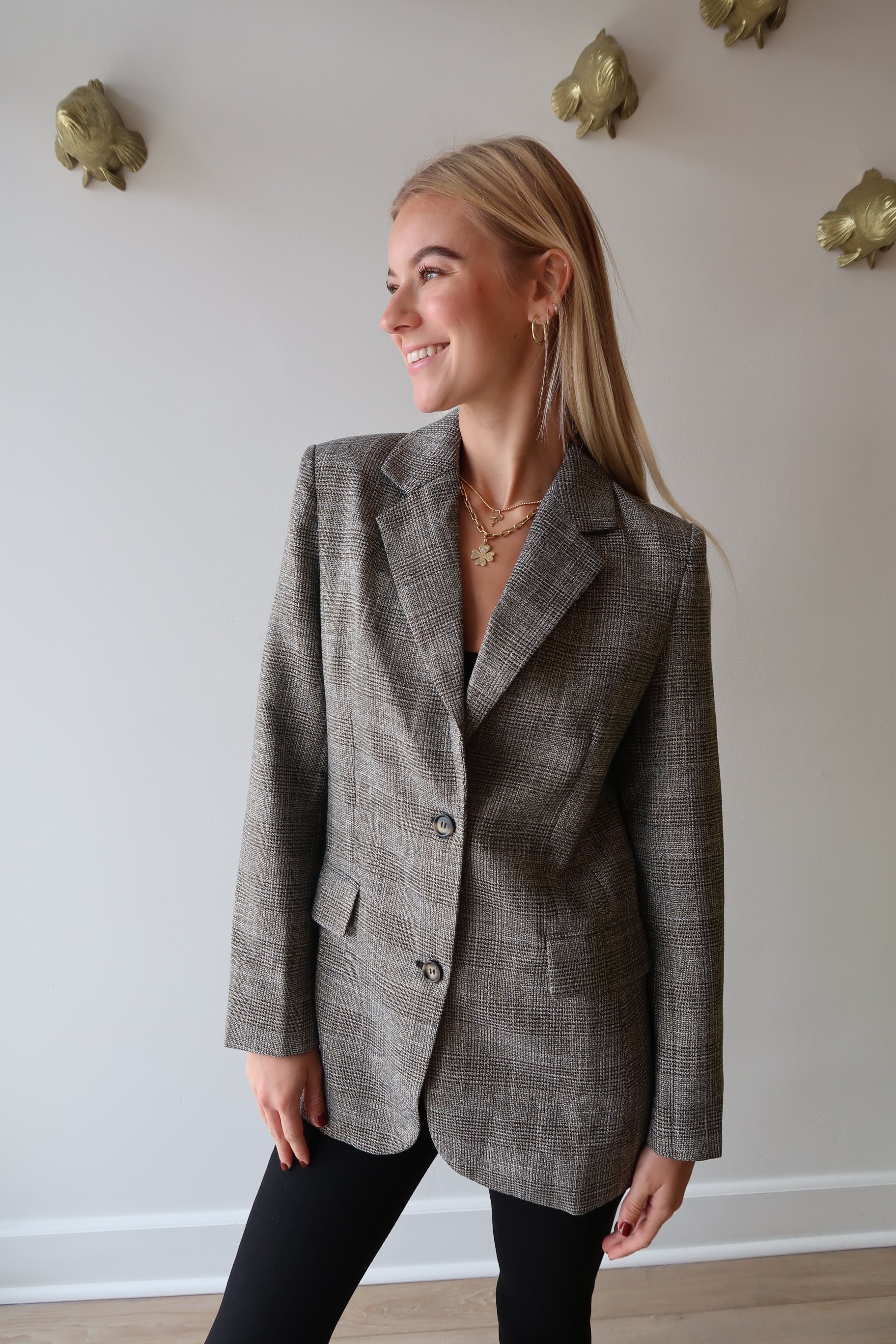 Chloe Blazer front, closed