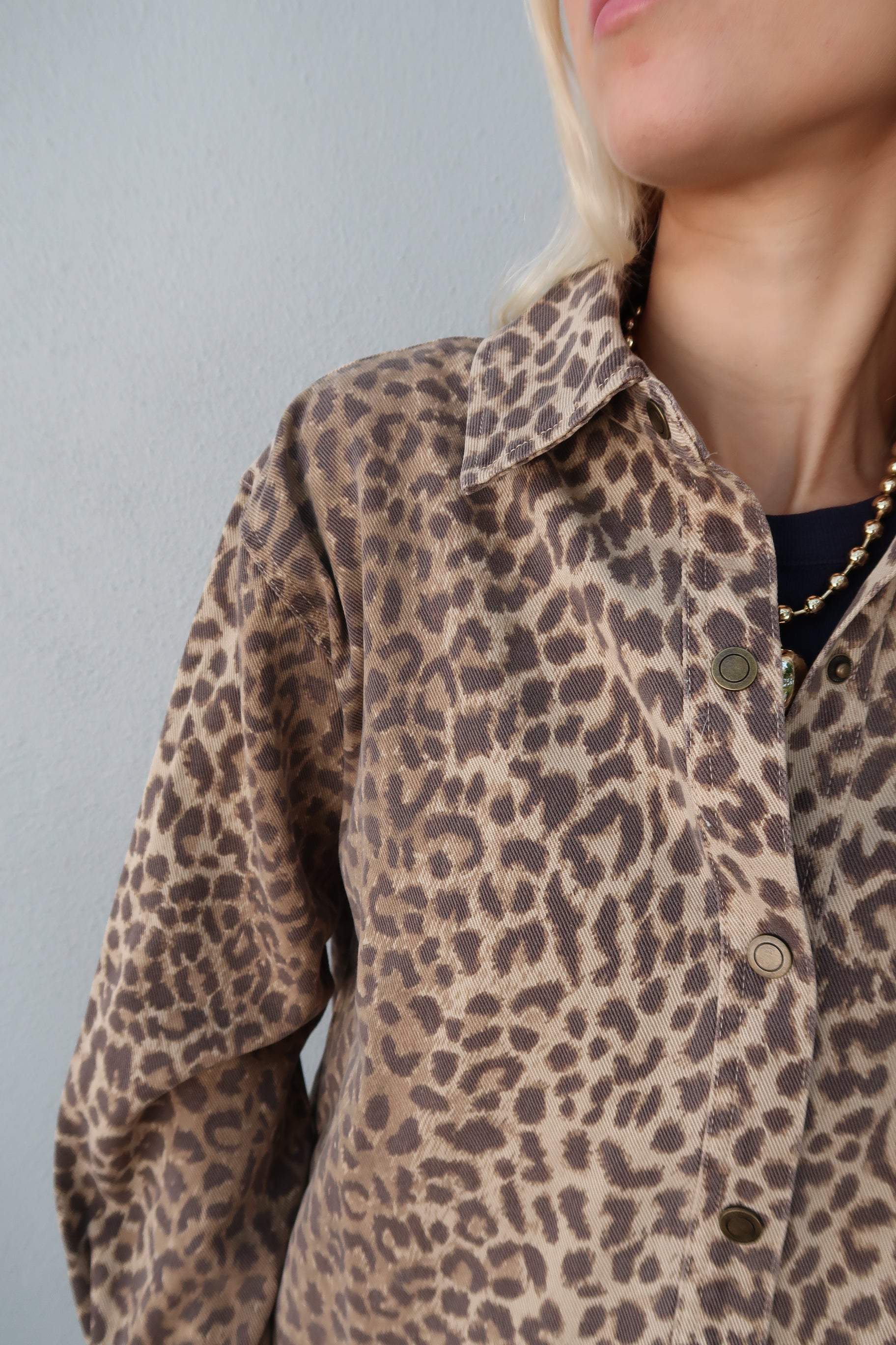 Gia Shirt Jacket close up