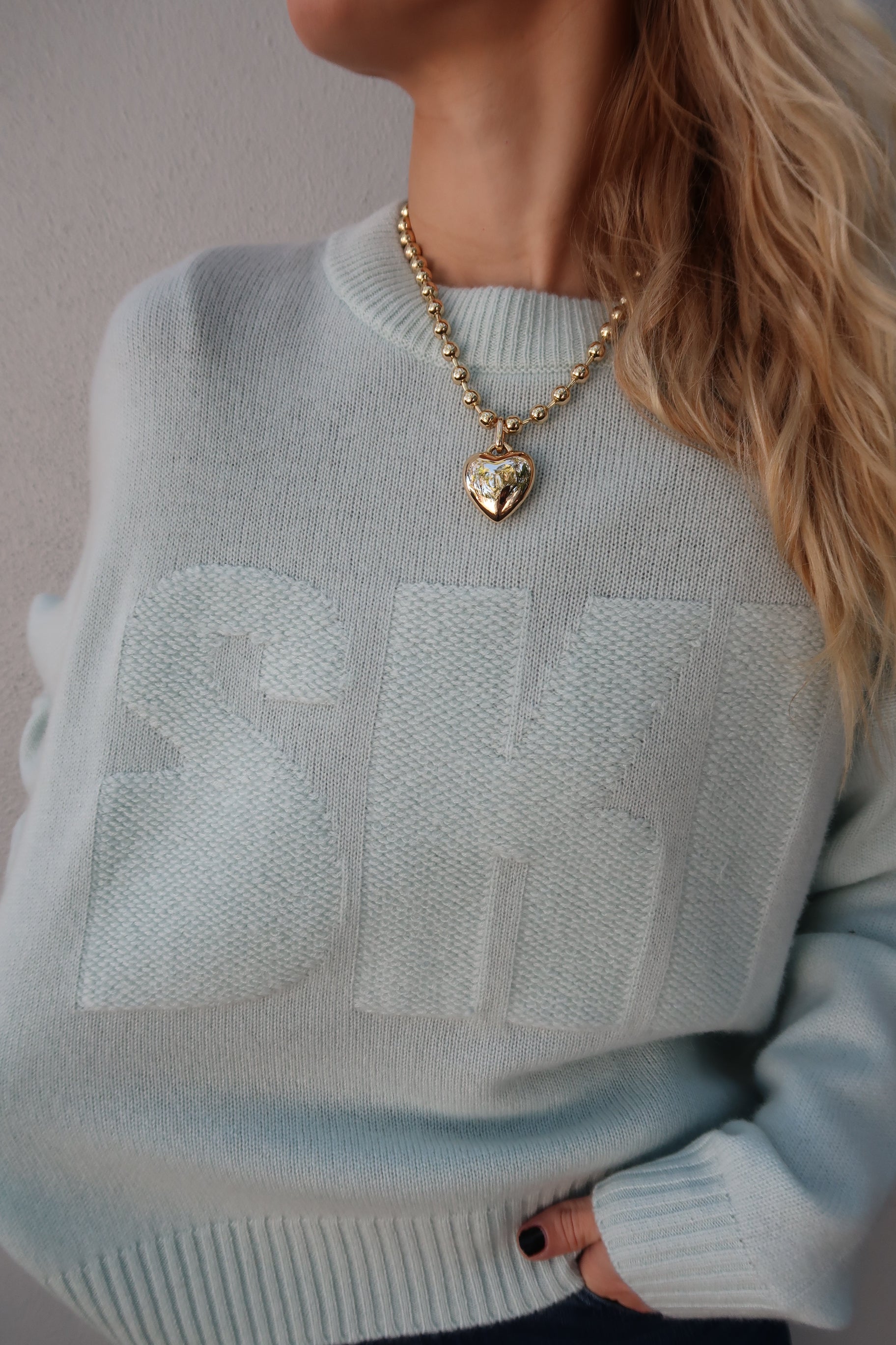 Chunky Ski Crew close up detial