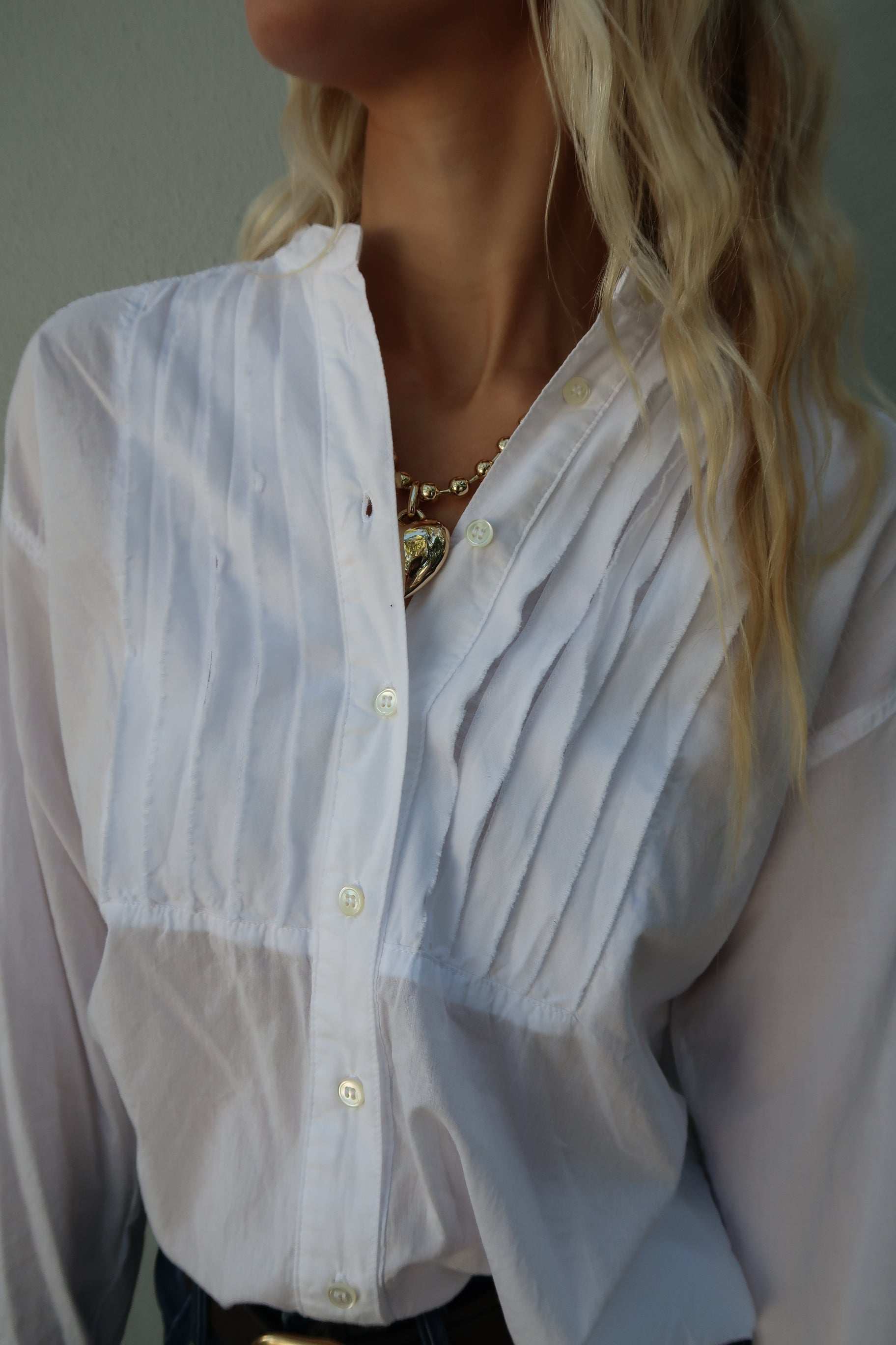 Miranda Long Sleeve Shirt close up front