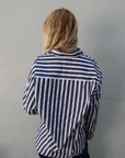 Gillian Stripe Long Sleeve Shirt back